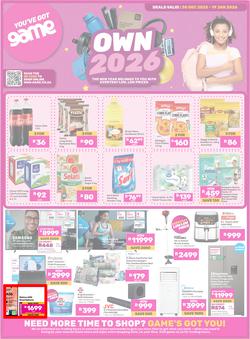 Game : Own 2026 (30 December 2025 - 19 January 2026), page 1
