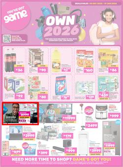 Game : Own 2026 (30 December 2025 - 19 January 2026), page 1