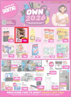 Game : Own 2026 (30 December 2025 - 19 January 2026), page 1