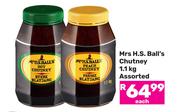 Mrs H.S.Ball's Chutney Assorted-1.1Kg