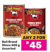 Bull Brand Mince Assorted-For 2 x 400g