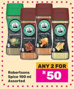 Robertsons Spice Assorted-For 2 x 100ml