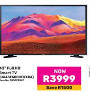 Samsung 43" Full HD Smart TV UA43F6000FKXXA