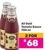 All Gold Tomato Sauce-For 2 x 700ml
