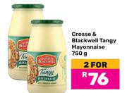 Crosse & Blackwell Tangy Mayonnaise-For 2 x 750g