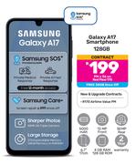 Samsung Galaxy A17 128GB Smartphone-On Red Flexi 170