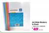 Pen + Gear A4 Binders 5 Pack 448548-Per Pack