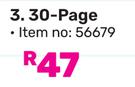 Flip File A4 Pocket File 30 Page 56679
