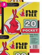 Flip File A4 Pocket File 20 Page 56676