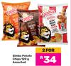 Simba Potato Chips Assorted-For 2 x 120g
