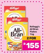 Kellogg's All Bran Flakes-For 2 x 1Kg