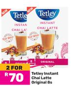 Tetley Instant Chai Latte Original-For 2 x 8s