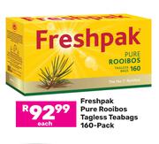Freshpak Pure Rooibos Tagless Teabags 160 Pack
