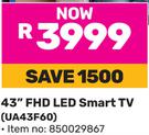 Samsung 43" FHD LED Smart TV UA43F60 850029867