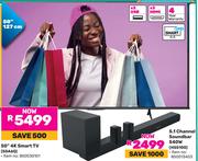 Hisense 50" 4K Smart TV 50A6Q 850035101