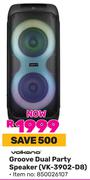 Volkano Groove Dual Party Speaker VK-3902-D8 850026107