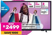 Samsung 32" HD LED Smart TV UA32H5000FKX (850029822)