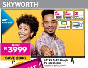 Skyworth 43" 2K QLED Google TV 43E5520H (850030497)