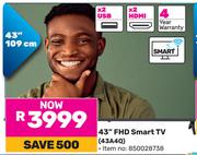 Hisense 43" FHD Smart TV 43A4Q (850028738)