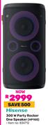 Hisense 300W Party Rocker One Speaker HP100 (834712)