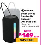 Amplify Swift Series Bluetooth Speaker AM-3423-GR (850024464/437)-Each