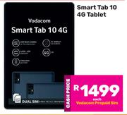 Vodacom Smart Tab 10 4G Tablet With Vodacom Prepaid Sim