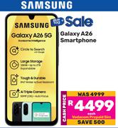 Samsung Galaxy A26 Smartphone With Vodacom Prepaid Sim