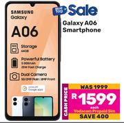 Samsung Galaxy A06 Smartphone With Vodacom Prepaid Sim