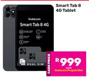 Vodacom Smart Tab 8 4G Tablet With Vodacom Prepaid Sim
