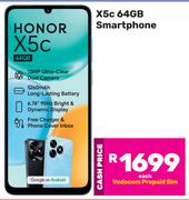 Honor X5c 64GB Smartphone With Vodacom Prepaid Sim