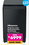 Hisense 18Kg Top Loader Washing Machine WT3I1823UB 850025372