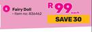 Zuru Sparkle Girlz Fairy Doll 836462
