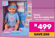 Simba New Born Baby Doll 288868