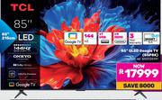 TCL 85" QLED Google TV 85P8K 850026141