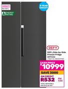 Defy 559L Side By Side Freezer/Fridge DFF636 (850031183)