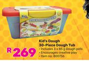Kids Dough 30 Piece Dough Tub 800736