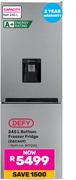 Defy 245L Bottom Freezer/Fridge DAC449 (801262)