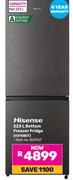 Hisense 223L Bottom Freezer Fridge H310BIT (829167)