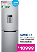 Samsung 321Ltr Inox Frost Free Combi Refrigerator RB33J3611S9/FA
