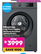 Hisense 6Kg Front Loader Washing Machine WFVC6010T