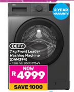 Defy 7kg Front Loader Washing Machine DAW394