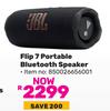 JBL Flip 7 Portable Bluetooth Speaker 850026656001