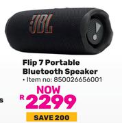 JBL Flip 7 Portable Bluetooth Speaker 850026656001