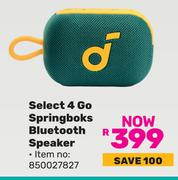 Soundcore Select 4 Go Springboks Bluetooth Speaker 850027827