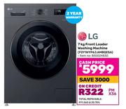 LG 7Kg Front Loader Washing Machine F2Y1HYP6J.AMBQESA (850024830)