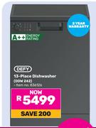 Defy 13 Place Dishwasher DDW 242 (836126)