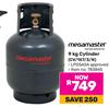 Megamaster 9Kg Cylinder CV/157/3/N 783845