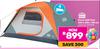 Campmaster Dome 405 Tent 245 x 245 x 140cm 823438