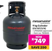 Megamaster 9Kg Cylinder CV/157/3/N 783845