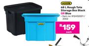 Addis 68L Rough Tote Storage Box Black Or Blue 812432001/2002